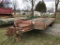 2003 INTERSTATE 10-TON TANDEM AXLE EQUIPMENT TRAILER, 20,000#,  19' BED WITH 5' BEAVERTAIL (24' OVER