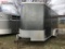 2014 INTERSTATE TANDEM AXLE 18' V-NOSE ENCLOSED TRAILER, SIDE DOOR, REAR FOLD DOWN, 2-5/16'' BALL, V