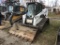 BOBCAT T630 RUBBER TRACK SKID STEER, 2015, CAB WITH HEAT, AUX HYDRAULICS, 78'' BUCKET WITH TEETH, 31
