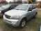 2005 KIA SORENTO 4-DOOR SUV, 3.5L V6 GAS ENGINE, AUTO TRANS, CLOTH, PW, PL, PM, AM/FM-CD-CASS, REAR 