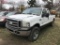 2007 FORD F250 SUPER DUTY EXTENDED CAB PICKUP, 6.0L V8 DIESEL, 4X4, CLOTH, AM/FM-CD, ASSORTED RUST, 