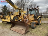 CASE 580L LOADER BACKHOE, 1990, EXTEND-A-HOE, 4WD, CAB, 7141 HOURS SHOWING, S/N: 3076485