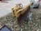 HORST WELDING 8' HYDRAULIC ANGLE SNOWPLOW, LOADER MOUNT