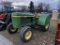 JOHN DEERE 2640 TRACTOR, 3-POINT, PTO, 1 REMOTE, DIESEL ENGINE, WIDE FRONT, ORCHARD FENDERS, 16.9-28