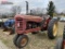 MASSEY HARRIS 33 TRACTOR, 1954, GAS ENGINE, 3-POINT, NARROW FRONT, 12-38 REAR TIRES,