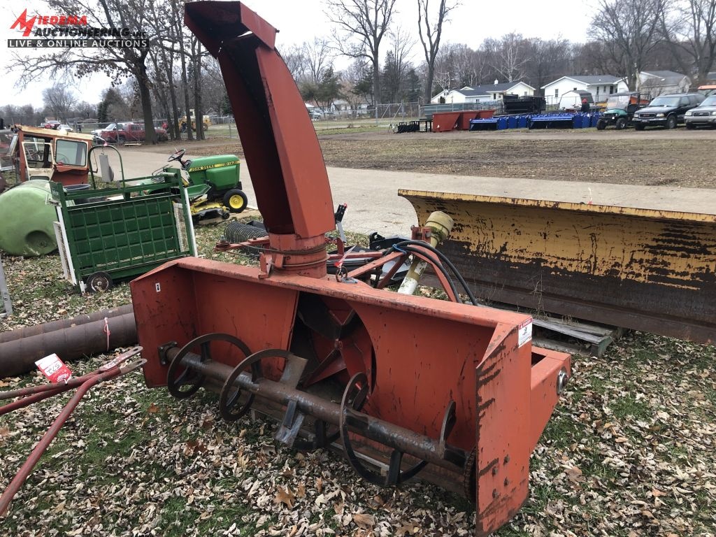 AGRO TREND 7' 2-STAGE SNOWBLOWER, 3-POINT, PTO | Heavy Construction  Equipment Construction Equipment Attachments Equipment Attachments Snow  Blower Attachment | Online Auctions | Proxibid