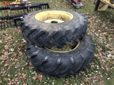 14.9-28 TIRES & RIMS [2]