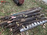 SKID OF ASSORTED FENCE POSTS