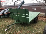 HAY WAGON, 12', PIN HITCH, TILT