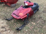 1987 YAMAHA 570 EXCITER SNOWMOBILE, RUNS, SN: 8ZM-001187, SELLS WITH BILL OF SALE