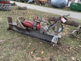 LOG SPLITTER, 3-POINT, MISSING HANDLE AND 1 HOSE IS BROKEN OFF THE VALVE