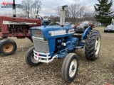 FORD 3000 AG TRACTOR, 3-CYLINDER GAS ENGINE, WIDE FRONT, POWER STEERING, 3-POINT, PTO, 13.6-28 REARS