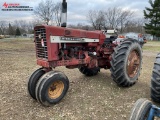 INTERNATIONAL HARVESTER 656 AG TRACTOR, 6-CYLINDER GAS ENGINE, HYDRO IS STRONG, POWER STEERING, 2-RE