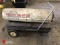 REDDY HEATER, 150,000 BTU PORTABLE KEROSENE JOBSITE HEATER WITH 120V FORCED AIR FAN.