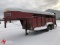 1985 GOOSENECK LIVESTOCK TRAILER, 16' LENGTH, 2XL, STL, 3300LBS, VIN 10559