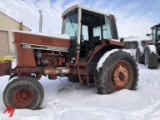 INTERNATIONAL HARVESTER 1086 TRACTOR, 1978, CAB, 2WD, FRONT WEIGHTS, 3 PT, PTO, 2 HYDRAULIC OUTLETS,