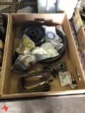 BOX OF ASSORTED WILMAR 500 SPREADER PARTS.