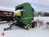 JOHN DEERE 467 ROUND BALER, 2003, 4X6, MEGAWIDE, S/N E00467X600632