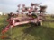 SUNFLOWER 5035 FIELD CULTIVATOR, 24', WING FOLD, 4 BAR SPIKE TOOTH DRAG, REAR HITCH & HYDRAULICS, S/