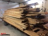 ASSORTED ROUGH SAWN LUMBER, CHERRY AND PINE