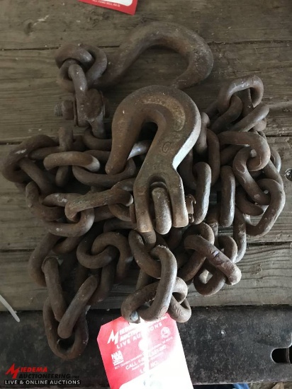 LINK CHAIN WITH 2 HOOKS
