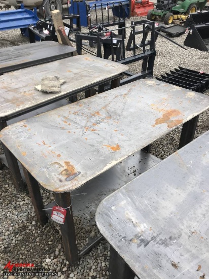 HEAVY DUTY WELDING TABLE, 29.5'' X 60''