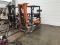 TOYOTA 5FGC25 HARD TIRE FORKLIFT, PROPANE POWERED, 4000 LB, 3-STAGE MAST, S/N: 18621