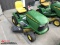 JOHN DEERE LT60 LAWN MOWER, 42'' DECK, HYDROSTATIC, 424 HOURS SHOWING