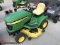 JOHN DEERE X320 RIDING LAWN MOWER, 2008, 48'' DECK, HYDROSTATIC TRANS, 477 HOURS SHOWING, S/N: M0X32