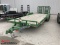 2019 LOAD TRAIL TANDEM AXLE EQUIPMENT TRAILER, REAR GATE WITH RAMPS, SPRING LOAD GATE, 10,000LB, 83'