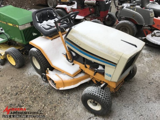 CUB CADET 1430 RIDING LAWN MOWER, 38'' DECK