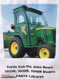 NEW 2015 CURTIS STANDARD CAB, FITS JOHN DEERE 3033R, 3039R, 3046R, 9-107456