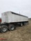 2001 WALINGA ALUMINUM DUMP TRAILER, 6 AXLES, 42' BOX ON 44' FRAME, 102 W, 72'' SIDES, GOOD TIRES, BR