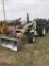 OLIVER 1850 TRACTOR WITH LOADER ATTACHMENT, 3-POINT, PTO, 2-REMOTES (ONE IS BEING USED FOR LOADER), 