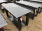 HEAVY DUTY METAL WORK BENCH, 29.5'' X 60''