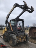 NEW HOLLAND L218 RUBBER TIRE SKIDSTEER, 2011, HAND & FOOT CONTROLS, 2829 HOURS SHOWING, S/N: NBM4380