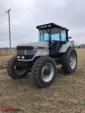 WHITE 6144 WORKHORSE TRACTOR, DIESEL, MFWD, 3-POINT, PTO, NO TOP LINK, 4 HYDRAULIC OUTLETS, 18.4R42 