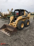 JOHN DEERE 328 RUBBER TIRE SKID STEER, 2007, HAND/FOOT CONTROLS, 14-17.5 TIRES, AUX. HYDRAULICS, 574