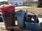 TRASH CANS & BINS & YARD SPRAYER