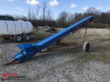 PORTABLE HYDRAULIC DRIVEN SEED CONVEYOR, 25', PIN HITCH