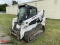 2018 BOBCAT T650 RUBBER TRACK SKID STEER, POWER BOB TACH, HI FLOW, CAB, HEA