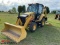 2015 CAT 415F2 LOADER BACKHOE, EXTEND-A-HOE, 4WD, CAB, AIR, RADIO, 125 YARD BUCKET, 24''