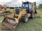 CAT 446B LOADER BACKHOE, EXTEND-A-HOE, 4WD, TURBO, CAB, HEAT & AIR, 36'' RE