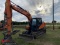 2018 DOOSAN DX140LC-5 CRAWLER EXCAVATOR, PUSH BLADE, HYDRAULIC THUMB ATTACH