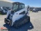 BOBCAT T300 RUBBER TRACK SKID STEER, POWER BOB TACH, HI FLOW, CAB, NO DOOR,