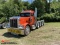 2000 PETERBILT 379 QUAD AXLE SEMI TRUCK WITH DOUBLE FRAME, CUMMINS N14 SELE