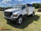 2002 FORD F650 REG CAB SERVICE TRUCK, CUMMINS DIESEL, AUTO TRANS, DRIVERS S