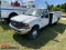 1999 FORD F450 REG CAB SERVICE TRUCK, POWERSTROKE DIESEL, AUTO TRANS, CHIP