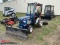 FORD 1220 DIESEL TRACTOR, 1.0L 3-CYLINDER DIESEL ENGINE, 4WD, 3-SPEED TRANS