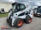 2017 BOBCAT S740 RUBBER TIRE SKID STEER, POWER BOB TACH, HI FLOW, STANDARD